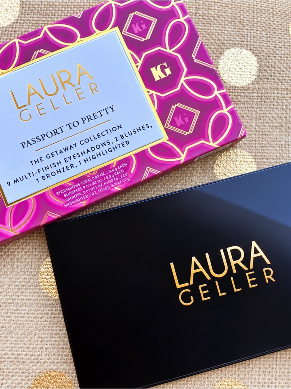 Laura Geller Passport To Pretty~The Getaway Collection 13 Pcs Beauty Palette NIB